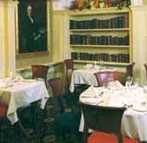 The dining room